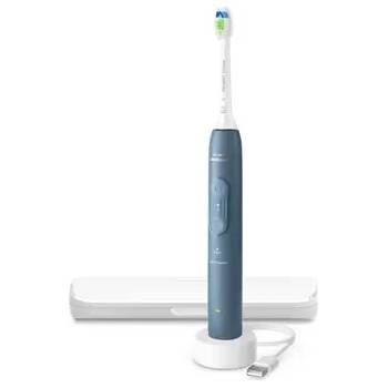 Image 1 of Philips Sonicare Series 4100 4 настройки на почистване Сензор за натиск калъф за съхранение синя (HX4043/48)