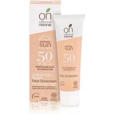 Officina Naturae opalovací krém na tvář zpevňující SPF 50 bez parfemace 30 ml