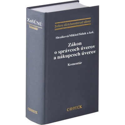 Zákon o správcoch úverov a nákupcoch úverov. Komentár - SO_EKZ104