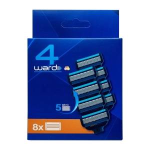 SOLVENT Import dod. PL 4Ward (8 бр. /кутия) резервни глави 5 остриета