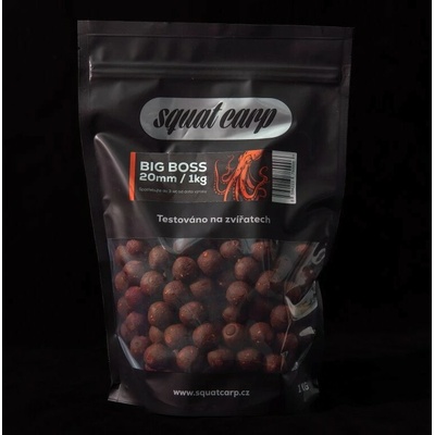 SQUAT CARP Hotové boilies Big Boss 1kg 24mm