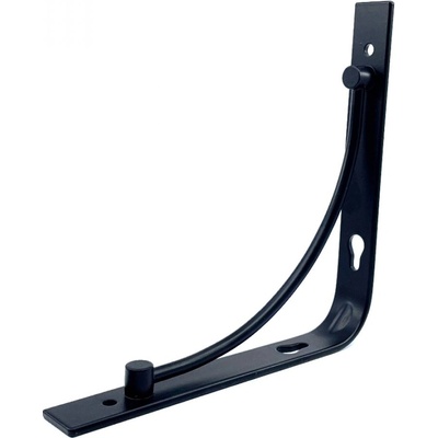 Domax Konzola čierna BOW 150 150x150 mm