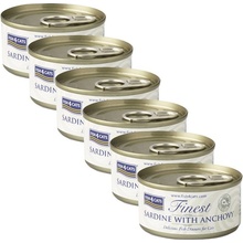 Fish4cats Finest Sardine & Anchovy 6 x 70 g