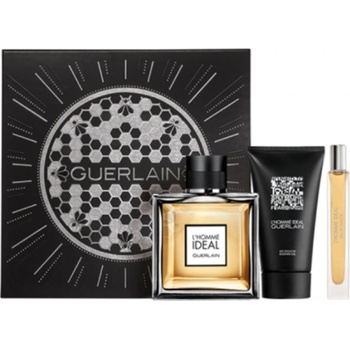 Guerlain L' Homme Ideal Gift Set - EDT 100 ml + Shower Gel 75 ml + EDT 10 ml за мъже