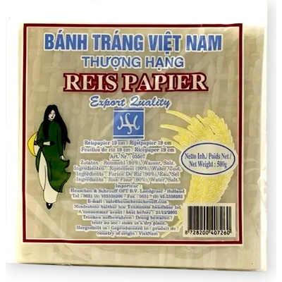 HS Vietnamský rýžový papír čtvercový 19cm 0,5 kg – Hledejceny.cz