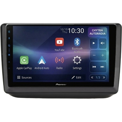Pioneer SPH-PF97BT Škoda Fabia 2, Roomster