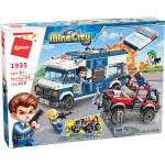 Qman Конструктор, Qman, MineCity, Отвличане на Черната Мария, 608 части (Q1935)