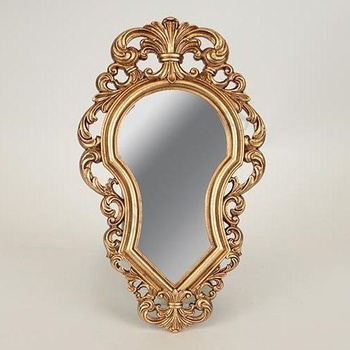 EUROLAMP Огледало 32, 3x19, 5 cm златист (EU0463)