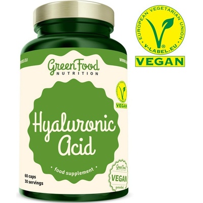 GreenFood Nutrition Hyaluronic Acid 60 kapsúl