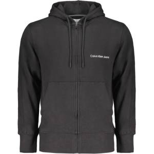 Calvin Klein Мъжки суитшърт с цип calvin klein, Цвят Черен (j30j325148_nebeh)
