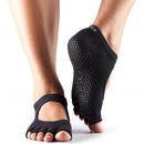 Toesox Halftoe Bella Grip prstové ponožky Black