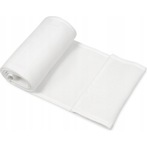 BabyMatex Обиколник за легло Baby Matex - Bump Air Muslin, 180 x 30 cm, бял (5902675071345) - baby
