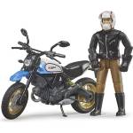 BRUDER Bruder 63051 ducati scrambler desert sled / Мотоциклет с шофьор (br 63051)