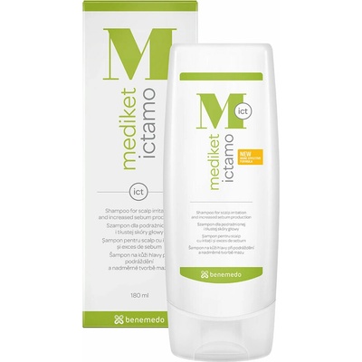 Mediket Ictamo Shampoo proti lupinám a na seboreu 180 ml