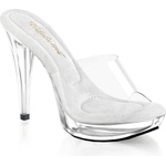 Pleaser USA Pleaser Cocktail-501 Clr/Clr 40