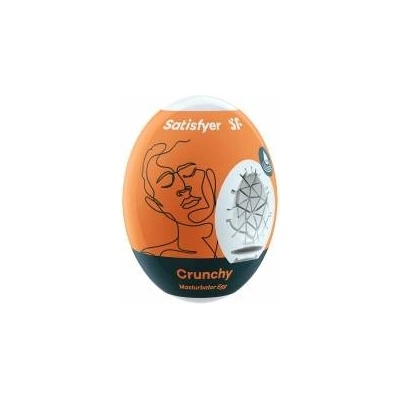 Satisfyer Яйце за Мастурбиране Satisfyer Crunchy Оранжев