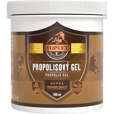 Topvet Propolisový gél pre kone 500 ml