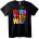 NOONEBRAND Тениска BORN THIS WAY Гордост - M, Black