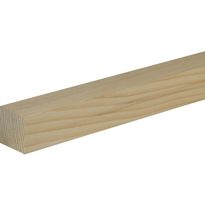 Plochá lišta smrek 46 mm x 46 mm x 1 000 mm