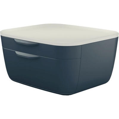 Leitz Cosy 2 zásuvky sametová šedá