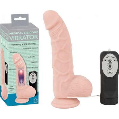 You2Toys PULSATING MEDICAL SILICONE VIBRATOR