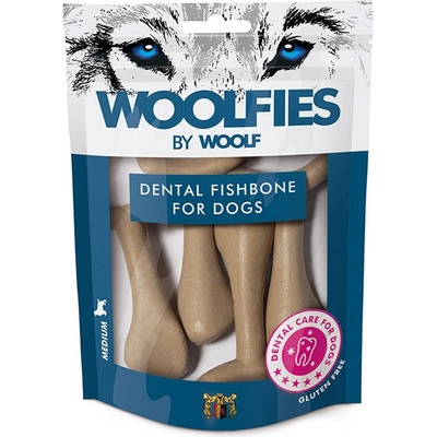 Woolf dentální Woolfies Dental Fishbone M 200 g