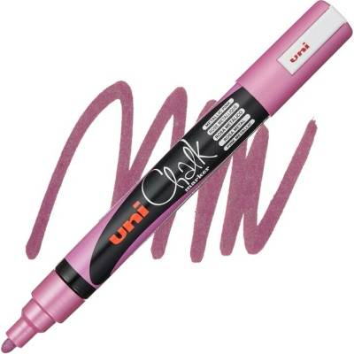 Uni PWE-5M Chalk metalická růžová