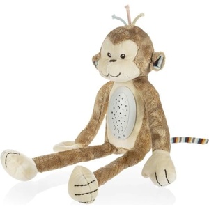 Zopa Плюшено детско спящо с проектор и мелодии, Monkey (ZOP086658)