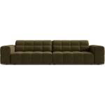 Cosmopolitan Design Кадифен диван в цвят каки 252 cm Chicago - Cosmopolitan Design (COS_4S_51_F1_CHICAGO2)