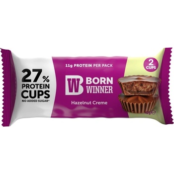 Born Winner Peanut Butter Cups | No Added Sugar [42 грама] Лешников крем