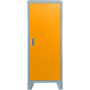 Carmen Метален шкаф Carmen CR-1605-1 JZ - сив / оранжев (3580177_2) - xmall