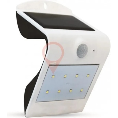 V-TAC LED Соларно Тяло 7096 - 1.5W PIR VT-767 Бяло (PIR VT-767)