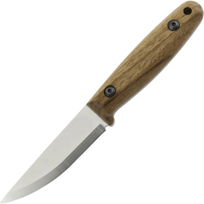 BPS Finn Lite SSH 8Cr13MoV, Walnut wood, Leather sheath