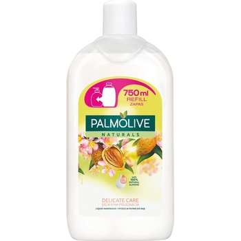 Palmolive Naturals Delicate Care Almond Milk tekuté mydlo náhradní náplň 750 ml