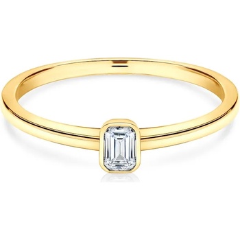 Image 1 of SAVICKI Годежен пръстен Pure: злато, диамант с шлифовка