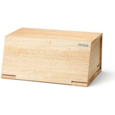 Continenta Kontinentálny box na chlieb, box na chlieb, gumené drevo, 40 x 26 x 18,5 cm, 3292