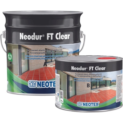 NEOTEX Neodur FT Clear - polymočovinová hydroizolácia na keramickú dlažbu Balenie: 2 kg, Farba: Transparent