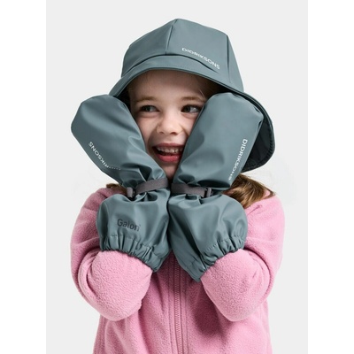 Didriksons Dětské rukavice do deště Glove 5 factory blue – Zbozi.Blesk.cz
