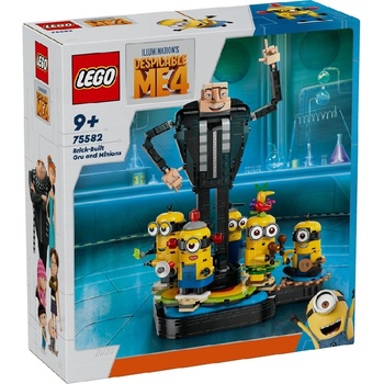 LEGO® Despicable Me 4 - Brick-Built Gru and Minions (75582)