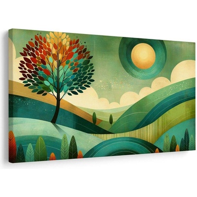 Obraz strom života v krajině - 30x20