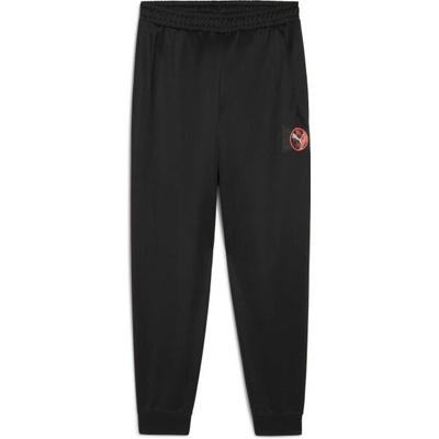 Puma ACTIVE SPORTS GRAPHIC POLY PANTS B chlapecké tepláky černá