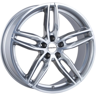 Carmani 13 8,5x19 5x108 ET45 bright silver