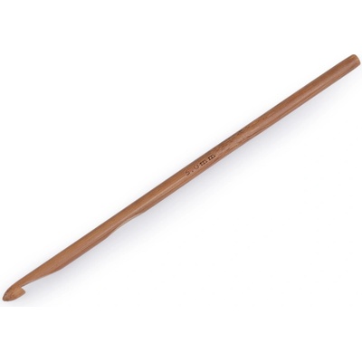 Prima-obchod Bambusový háček na háčkování vel. 3; 4; 4,5; 5; 5,5, barva 6 (5 mm) bambus tmavý