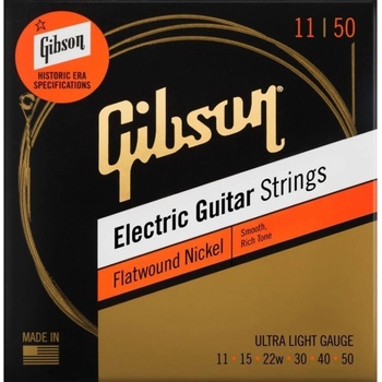 Image 1 of Gibson Flatwound 11-50 Струни за електрическа китара (SEG-FW11)