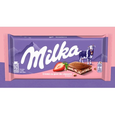 Milka Strawbery 100 g