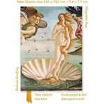 Flame Tree Publishing Sandro Botticelli: The Birth of Venus (Foiled Quarto Journal) | Flame Tree Publishing