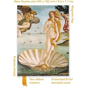 Flame Tree Publishing Sandro Botticelli: The Birth of Venus (Foiled Quarto Journal) | Flame Tree Publishing