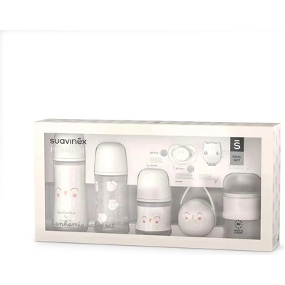 Suavinex Premium novorozenecký set Bonhomia bílá