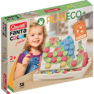 Quercetti Мозайка 58 части Fantacolor Junior Play Eco