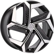 Racing Line D1926 7,5x19 5x114,3 ET51 matt black polished